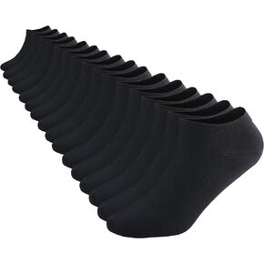 DarkCom Low Cut Ankle Socks for Women and Men, 8 Pairs Thin Seamless Cotton Socks in Kuwait