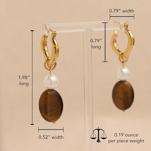 Chunky Gold Rhinestone Dangle Hoop Earrings for Women, Trendy Statement Thick Cubic Zirconia Geometric Drop Huggie Earing Prom Fashion Jewelry Gift in Kuwait