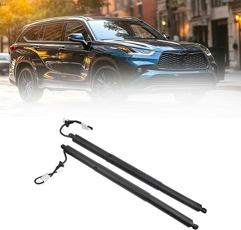 Dasbecan 2 قطعة أسطوانة دعم رافع بوابة الذيل متوافقة مع Toyota Highlander 2020-2023 فتحة رفع خلفية كهربائية استبدال 68920-0E050 D3310L LH 68910-0E070 D3310R 689100E130 RH in Saudi Arabia