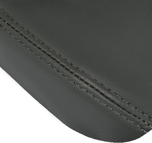KUAFU Door Panel Armrest Cover Compatible with 2011-2017 Honda Odyssey Front Door Armrest Upholstery Cover PVC Dark Gray-2Pcs in Kuwait