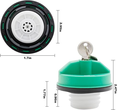 غطاء الوقود لشاحنات الديزل، بديل لسيارة شيفروليه، بديل لدودج، بديل لفورد، 10591D، 9MGC791، MGC791، 31778D، 40791، 35039D، 40591، 10591 in Kuwait