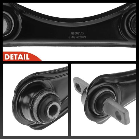 A-Premium Rear Right Upper Control Arm, with Bushing, Compatible with Honda Civic Civic 1988-2000, Civic del Sol 1993-1997, CR-V 1997-2001, Acura EL 1997-2000, Integra 1997-2001 in Saudi Arabia