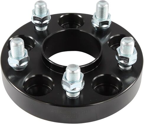 SCITOO 1" Wheel Spacers 4Pcs 5x4.5 14x1.5 64.1mm Black Wheel Adapters for Tesla 3 2017-2023,for Tesla Y 2020-2023 in Saudi Arabia