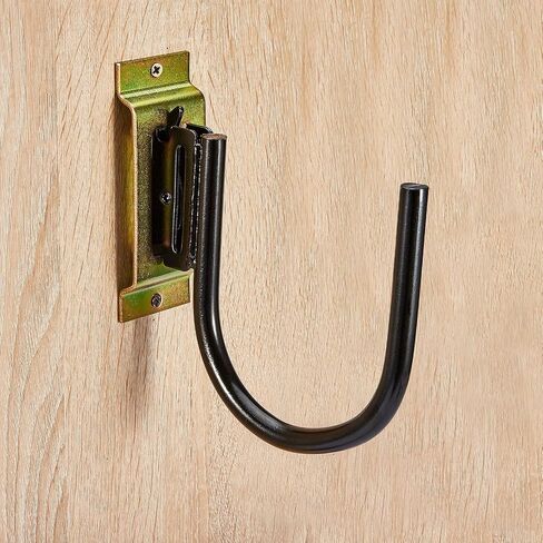 12PCS E Track J Hooks Heavy Duty Large Steel 4" J Hook Accessories for Enclosed Trailers, Use as Box Trucks, Vans, Garage, Workshop & Warehouse Black in Saudi Arabia
