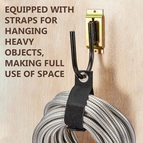 12PCS E Track J Hooks Heavy Duty Large Steel 4" J Hook Accessories for Enclosed Trailers, Use as Box Trucks, Vans, Garage, Workshop & Warehouse Black in Saudi Arabia