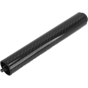 Pool Cue Extension, Professional Carbon Fiber Pool Cue Extension with Bumper for Billiards