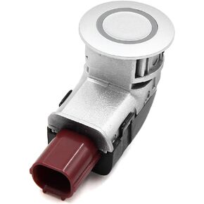 X AUTOHAUX 39680-SHJ-A61-B0 Car Bumper Reverse Silver Tone PDC Parking Assist Sensor for Honda Odyssey 2005-2010 for Honda CR-V 2004-2013