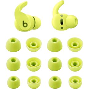 ALXCD Eartips Compatible with Beats Fit Pro, S/M/L 3 Sizes 6 Pairs Soft Silicon Earbuds Tips Replacement Ear Tips, Compatible with Beats Fit Pro, 6 Pairs Black