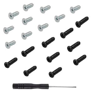 Headband Screws Replacement for Sony WH-H900N WH-CH700N WH-1000XM4 MDR7506 Headphones Screws 20pcs (10pcs Black+10pcs Silver)