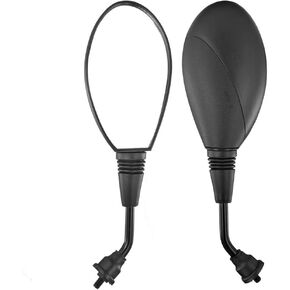 Motorcycle 8mm GY6 Scooter Rearview Mirrors for TaoTao Znen Lance Peace JCL Roketa Jonway Bashan 50cc 70cc 110cc 125cc 150cc ATM50 CY50A Chinese Moped Honda Elite 50 Bike