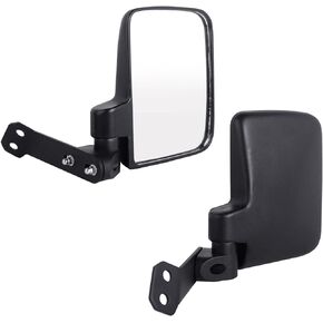 UNIGT Factory-style Non-destructive Side View Mirror Compatible with 2016-2023 Polaris General 1000 EPS XP 4 1000 Rear Sideview Mirrors to Pro-Fit Cage Factory Mount