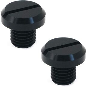 AUTOVIC 2pcs Universal Motorcycle M10x1.25 Mirror Hole Plugs for Yamaha FZ-07 MT-07 FZ-09 MT-09FZ Honda CRF250 CB500F XL700V NC750X CRF1000L BMW G310 Kawasaki Ducati Suzuki
