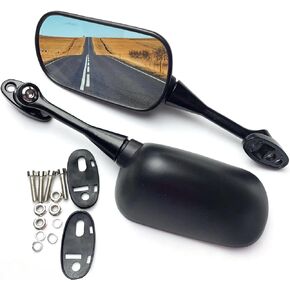 Mamiko Motorcycle Rear View Mirrors Compatible with CBR300R CBR500R CBR600 F4 F4I CBR600RR CBR1000RR CBR900 CBR919 CBR929 CBR954 VTR1000 GT125R GT250R GT650R GT650S Rear Mirror Replacement