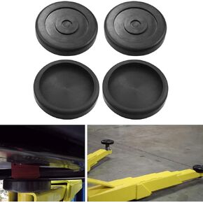 Bolaxin Round Rubber Arm Pads for BENDPAK DANNMAR Lift Set of 4 HD Slip on # 5715017