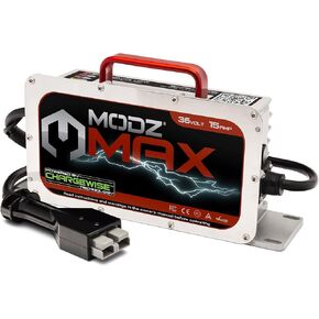 شاحن بطارية MODZ Max36 15 AMP EZGO Marathon لعربات الجولف 36 فولت