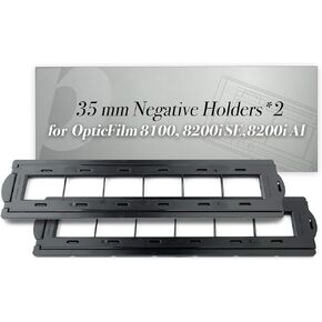 Plustek 2 x 35 mm Negative Holders (Negative Film), for OpticFilm 72~83 Series use only (8100 & 8200i & 8300i)