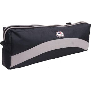 Majestic Ally Western Cantle Bag -1200 D Nylon, dimensioned 21.0" L x 6.5" W x3.0 G Black