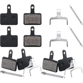 وسادات فرامل الدراجة لفرامل قرص Shimano M416 MT200 BR-M355، M375، M395، M415، M445، M446، M475، M485، M495، M525، M575، M3050، M4050، BL-M6100 Fit Tektro فرامل هيدروليكية من الراتنج المعدني (زوجان ) in Kuwait