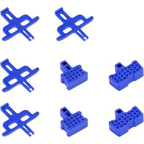 8PCS Bike Hydraulic Disc Brake Bleed Blocks & Spacer, Compatible with Shimano,Tektro,Trp,SRAM,Avid,Zoom and More,2/4-Piston Caliper Blocks for Universal Bike, Mountain/Road Bike