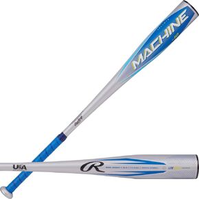 Rawlings | Machine Baseball Bat | USA | -10 Drop | 2 5/8" Barrel | 1 Pc. Alloy