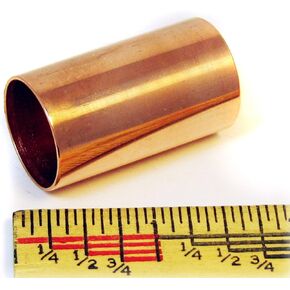 Polished Copper Pipe "Stubby" Guitar Slide (1.5 inch)