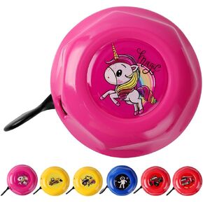 Classic Bike Bell - Bicycle Bell for Adults Kids | 120db Classic Aluminum Loud Bike Ring Bell - Cool Bike Bell with Crisp Clear Sound for MTB,BMX,City Bike,Scooter