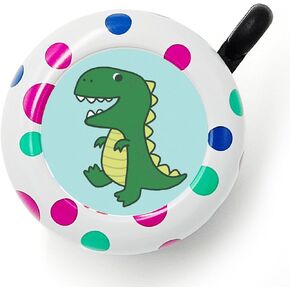 Bike Bell Loud Sound Polar Bear Rabbit Dinosaur Cute Cartoon Bicycle Ring for Adults or Kids Boys Girls Bike/Toddler Bike/Scooters