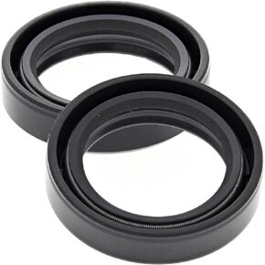 All Balls Racing Fork Seal Only Kit compatible with/replacement for Honda Cb/Cl/Ca175 73, Cb/Cl200 76, Cb125Tt, 55-104