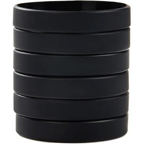 Wholesale 6pcs/pack or 12pcs/pack Colors Silicone Wristbands Rubber Bracelets