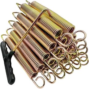 Trampoline Springs Stainless Steel 7 Inch Trampoline Replacement Parts,Weather-Resistant Trampoline Accessories Kit with Trampoline Spring Tool for Skywalker, JumpKing, Upperbounce, Skybound,20 Pack