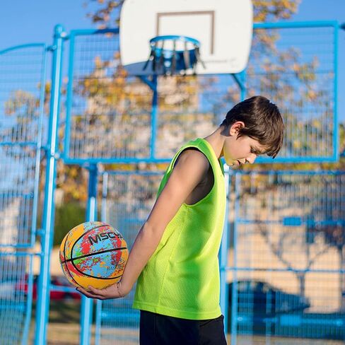 MSCYAE Kids Basketball Size 3(22"),Youth Basketball Size 5(27.5") for Backyard Park Pool Play Games or Practice Basketball Basic Skills (Best Gift for Children) in Saudi Arabia