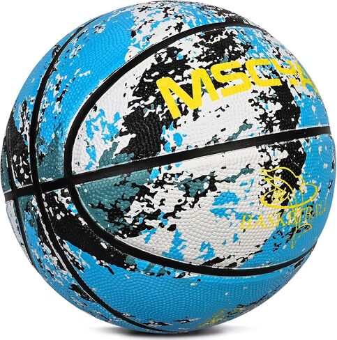 MSCYAE Kids Basketball Size 3(22"),Youth Basketball Size 5(27.5") for Backyard Park Pool Play Games or Practice Basketball Basic Skills (Best Gift for Children) in Saudi Arabia