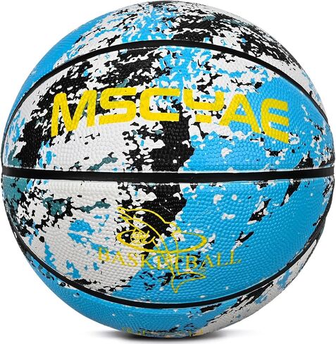 MSCYAE Kids Basketball Size 3(22"),Youth Basketball Size 5(27.5") for Backyard Park Pool Play Games or Practice Basketball Basic Skills (Best Gift for Children) in Saudi Arabia