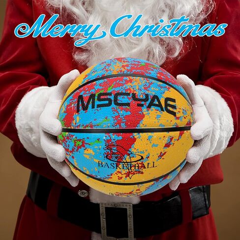 MSCYAE Kids Basketball Size 3(22"),Youth Basketball Size 5(27.5") for Backyard Park Pool Play Games or Practice Basketball Basic Skills (Best Gift for Children) in Saudi Arabia
