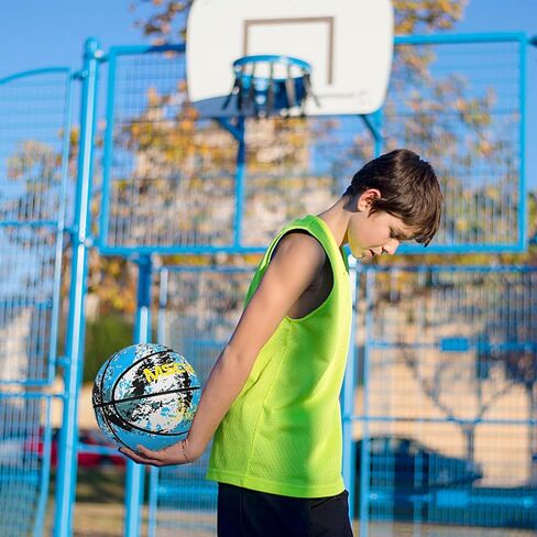 MSCYAE Kids Basketball Size 3(22"),Youth Basketball Size 5(27.5") for Backyard Park Pool Play Games or Practice Basketball Basic Skills (Best Gift for Children) in Saudi Arabia