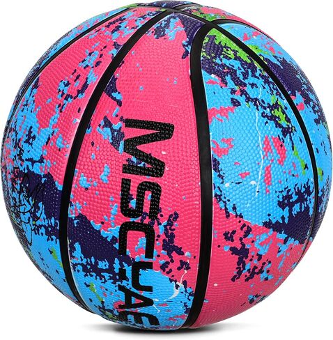 MSCYAE Kids Basketball Size 3(22"),Youth Basketball Size 5(27.5") for Backyard Park Pool Play Games or Practice Basketball Basic Skills (Best Gift for Children) in Saudi Arabia