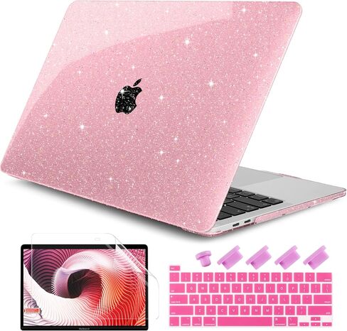DONGKE for MacBook Pro 13 inch Case 2023 2022 2021 2020 Release Model: A2338 M2/M1 A2289 A2251 with Touch Bar & Touch ID, Frosted Matte Plastic Hard Shell Case & Keyboard Cover, Army Green in Kuwait