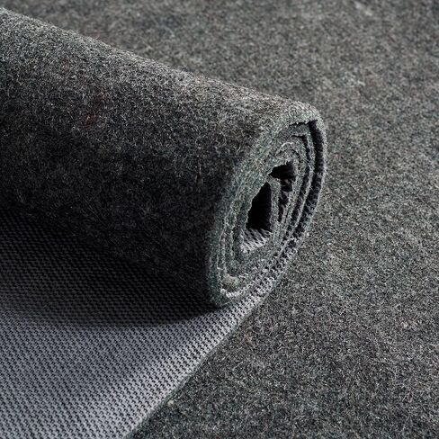 SAFAVIEH Extra Thick Cushioned Rubber Backing Non Slip Anti Skid Grippy Stay in place Rug Pad Under Carpet, Stable on all Hard Floors (9' x 12') in Saudi Arabia