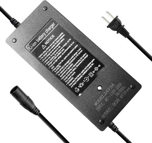 شاحن GoAKichGo 29.4 فولت 3 أمبير مزود طاقة 24 فولت لبطارية ليثيوم أيون 24 فولت 7 ثانية مع قابس ذكر 3 دبوس XLR in Kuwait