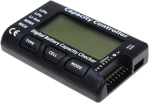 Goldby RC Cellmeter 7 Digital Battery Capacity Checker Controller Tester Voltage Tester Checker for LiPo Life Li-ion NiMH Nicd Battery in Saudi Arabia