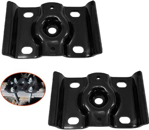NIXFACE 2Pcs Rear U Bolt Top Plate for 1999-2010 Ford F-250/350 Superduty Excursion E-250/350 3C3Z-5798-AA 8C24-5798-AA in Saudi Arabia