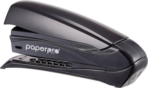 PaperPro - 1495 - Inspire 15 Compact Stapler, 15 Sheets, Half-Strip, Black in Saudi Arabia