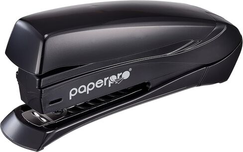 PaperPro - 1495 - Inspire 15 Compact Stapler, 15 Sheets, Half-Strip, Black in Saudi Arabia