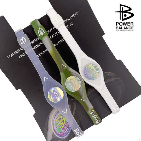 سوار معصم Power Balance الأصلي الأصلي للأداء، أساور معصم مطاطية من السيليكون، أساور رياضية للرجال والنساء، 3 عبوات من الأساور، آمنة مقاومة للماء وخفيفة الوزن ومتينة، مقاس M+M+L(M 19.0 سم/L 20.5 سم) in Kuwait