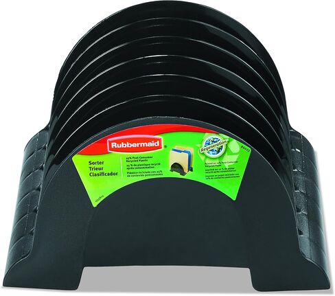 Rubbermaid Incline Document Sorter, 6-Section (1738922) in Saudi Arabia