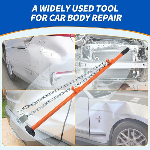 Cars Bumper Align and Universal Straightener Tool, Alignment Tools Automotive Withstand Over 2200 Pounds of Pulling，Auto Body Tool for Bumpers, Panels, Hoods, Decks and Brackets, Pull from Any Angle in Kuwait