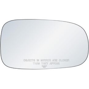 exactafit 8191R Passenger Side Mirror Glass Replacement Repair Compatible With 2003-2009 Saab 9-5 95, 2003-2011 Saab 9-3 93