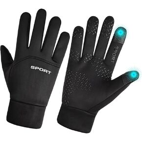 Winter Ski Gloves Men Women Snow Waterproof Gloves Liner Thermal Warm Touch Screen Cycling Hiking Skiing Sledding Sports