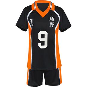 Anime Costume Jersey High School Volleyball Uniform Cosplay Shirt Shorts