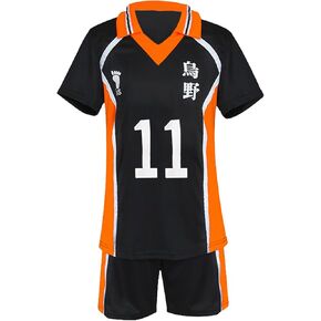 Anime Costume Jersey High School Volleyball Uniform Cosplay Shirt Shorts